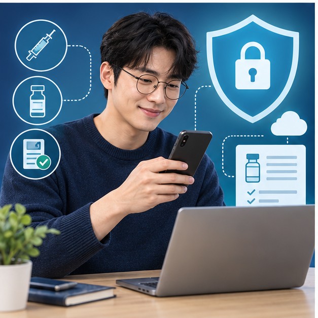 예방접종증명서 발급, 국문·영문 온라인 출력 방법 3 예방접종증명서 발급 온라인 발급 절차