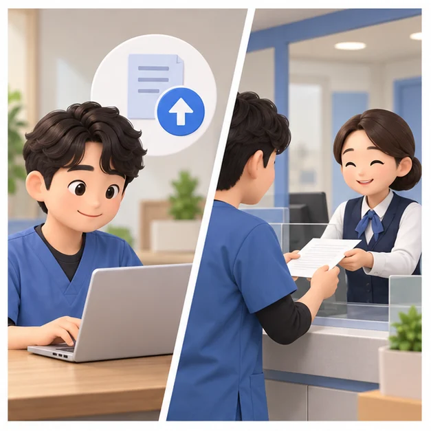 대체인력지원금 신청 절차