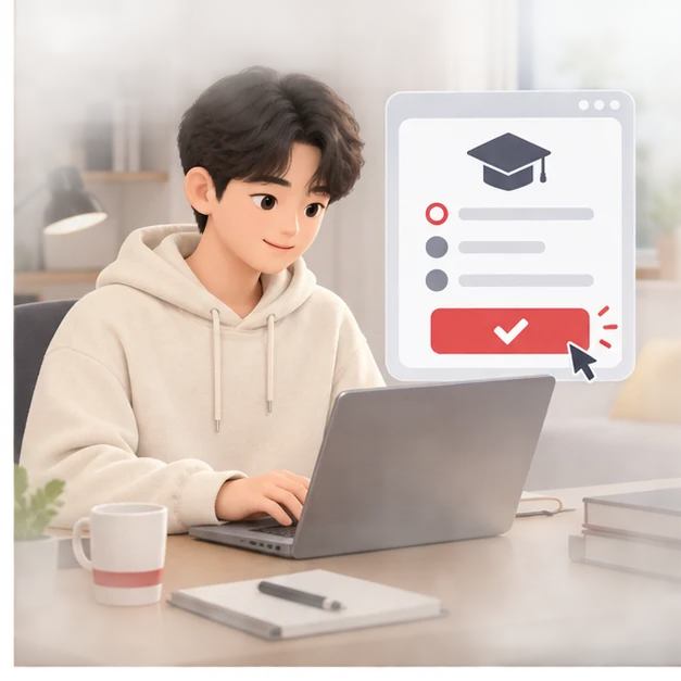 중소기업 계약학과 지원, 재직자·채용예정자 신청방법 2 중소기업 계약학과 신청 절차
