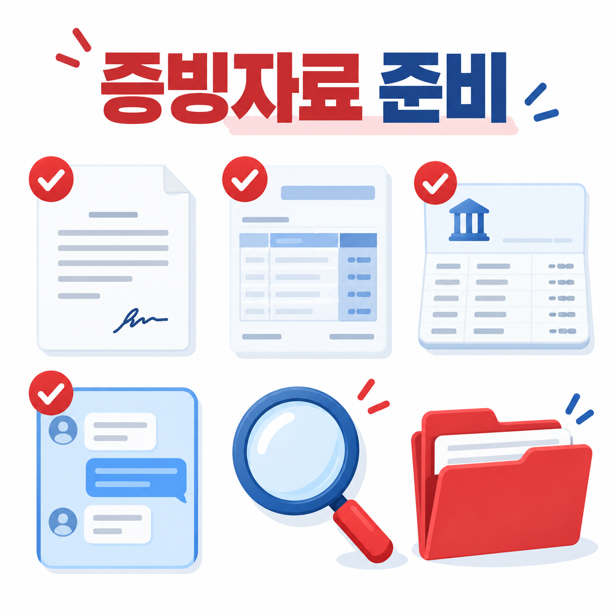 임금체불 증빙자료 준비 체크리스트