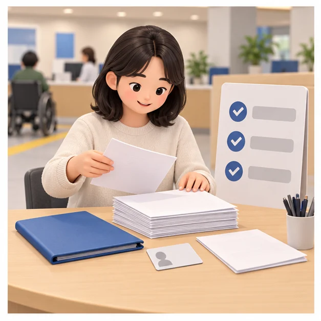 장애인 근로지원인 서비스 준비서류 점검