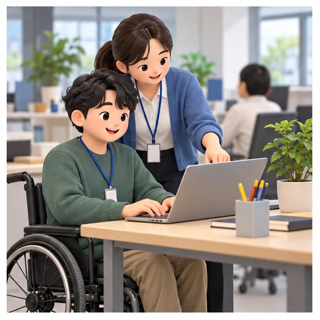 장애인 근로지원인 서비스 공식기관 상담