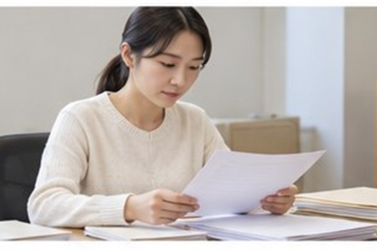양육비 직접지급명령, 상대가 퇴사하면 회사 지급명령은 어떻게 될까 1 양육비 직접지급명령 관련 조용한 상담 공간에서 가족 관련 법원 서류를 검토하는 한국인 보호자