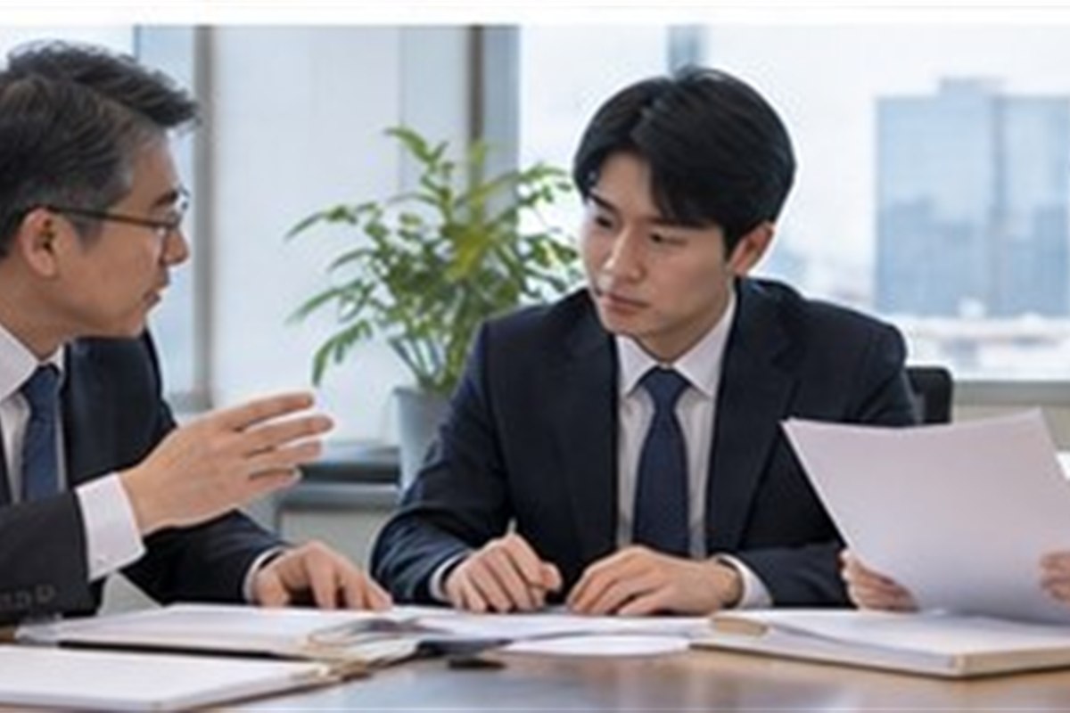 법인청산종결등기, 잔여재산 배분과 결산 승인은 어느 순서일까 1 법인청산종결등기 관련 밝은 회의실에서 회사 의사록과 행정 절차를 검토하는 한국인 임원들