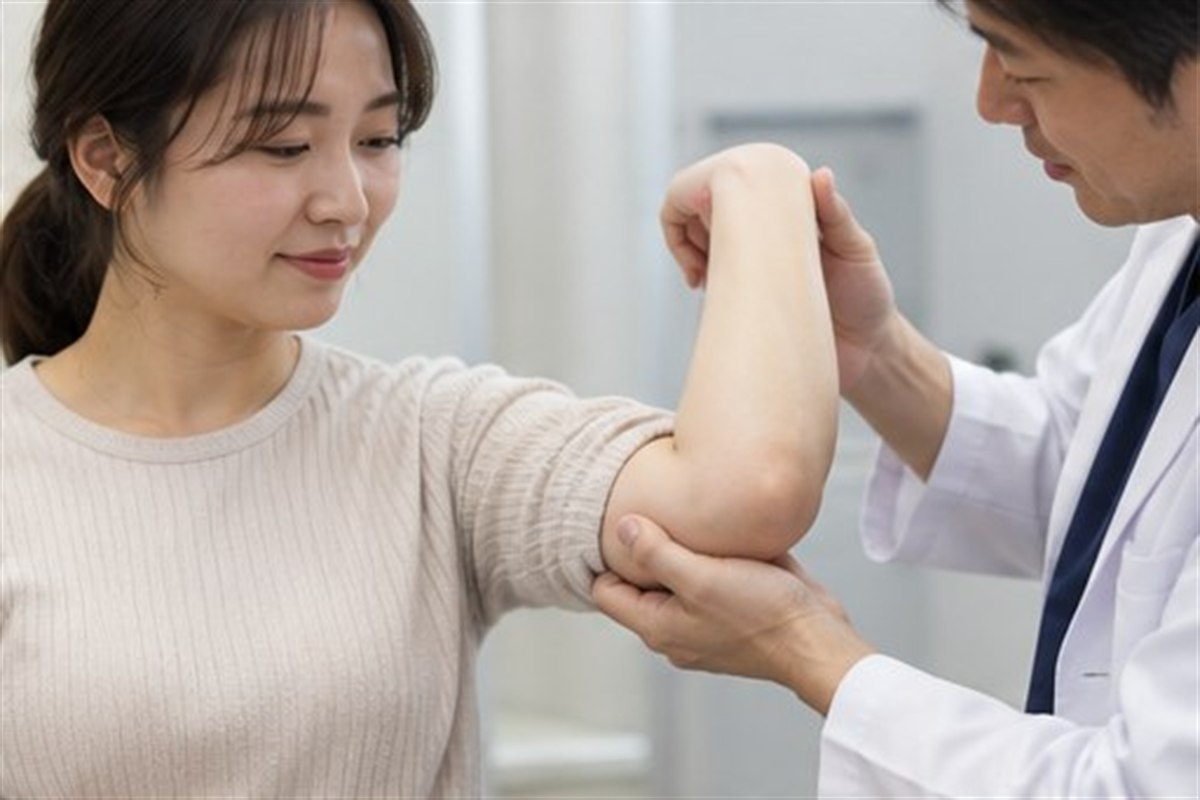 테니스엘보 주사 관련 진찰이나 치료 준비를 확인하는 실제 의료 현장