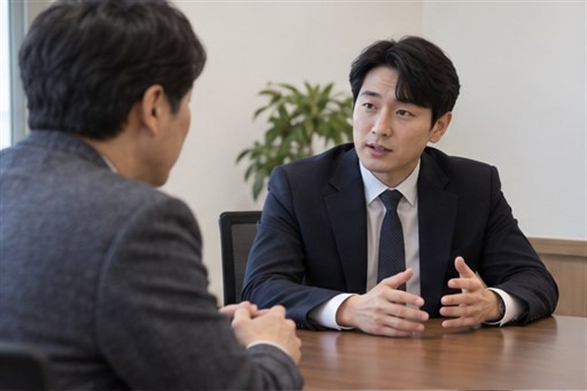 가등기 말소 절차를 상담하는 한국인 신청인과 전문 상담자