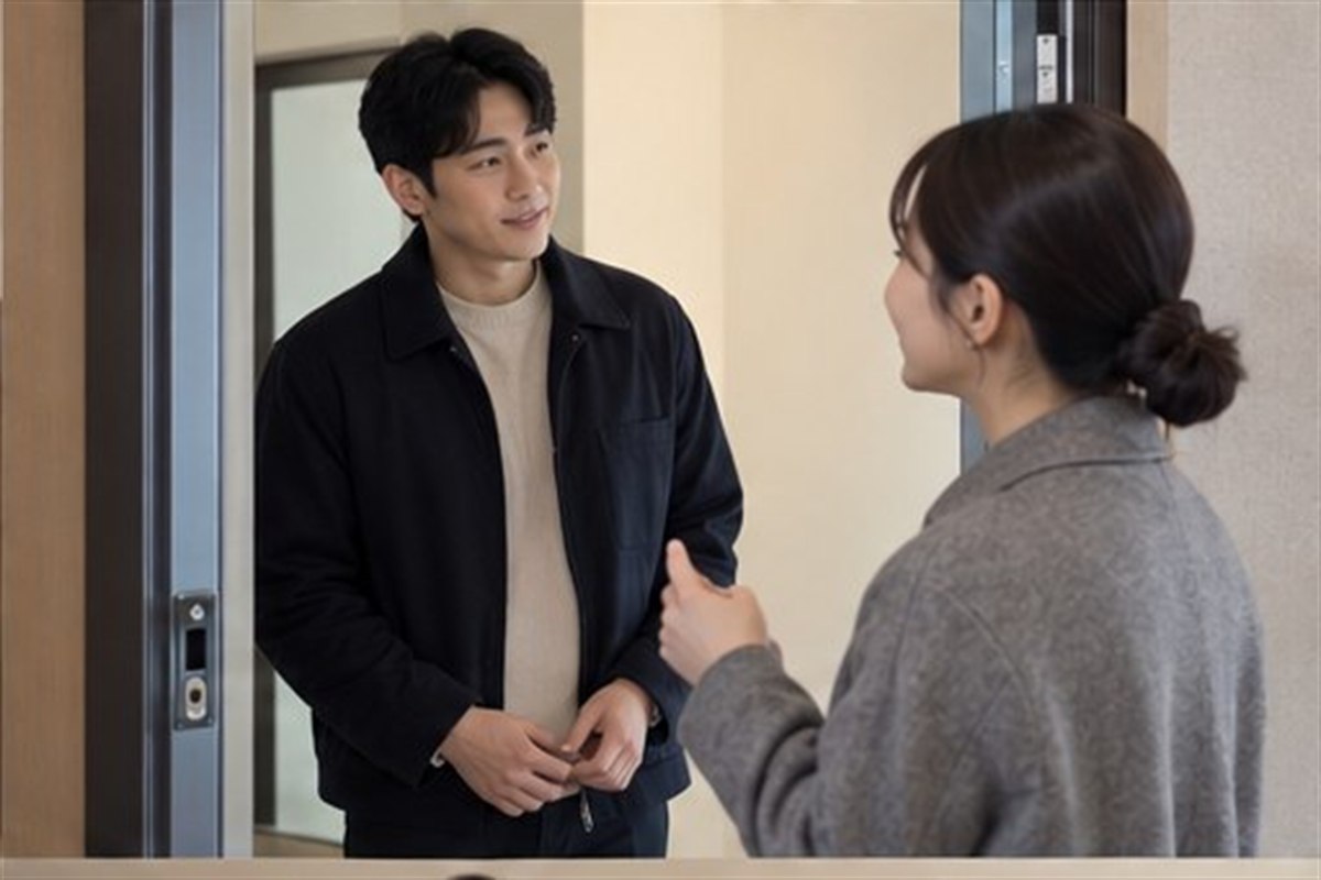 경매 낙찰 후 명도 관련 부동산이나 현장 조건을 직접 확인하는 장면