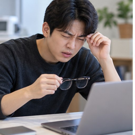 눈이 침침한 이유, 갑자기 생겼다면 확인할 위험 신호 1 눈이 침침한 이유 관련 공식 확인 실사 이미지 1