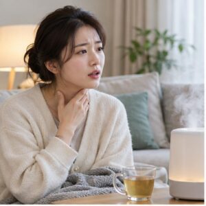 목소리 쉼 원인 관련 공식 확인 실사 이미지 1