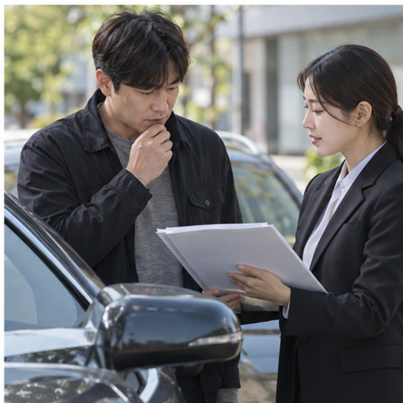 자동차보험 운전자범위 절차 확인 이미지