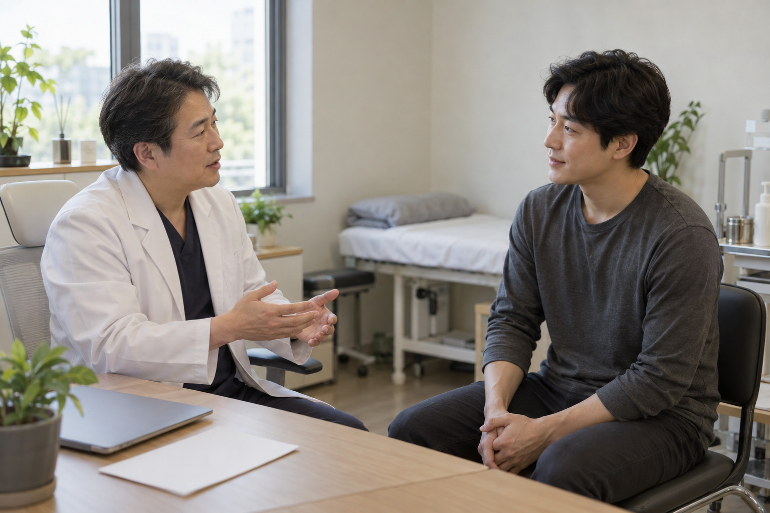 산재 요양기간, 연장 신청과 진료계획에서 확인할 기준 3 담당 의사가 근로자와 회복 및 추가 치료 계획을 상담