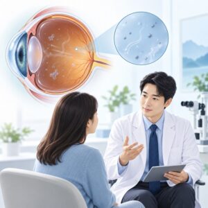 비문증 증상 안내 이미지