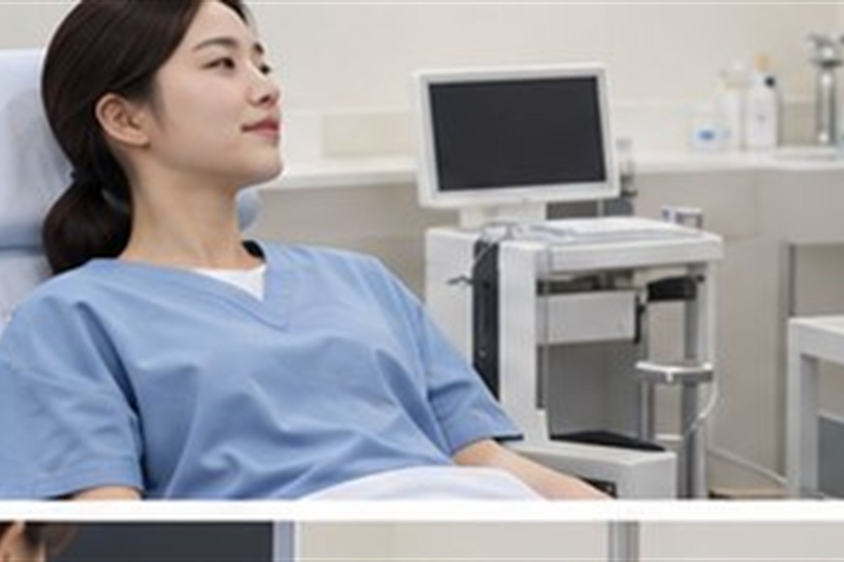 비타민D 주사 가격 검사 또는 절차 준비 장면