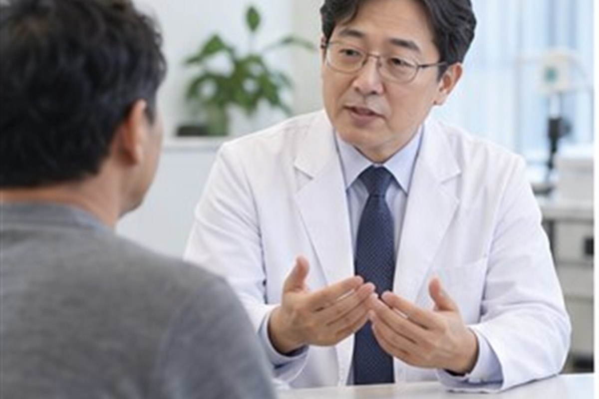 간암 수술비용 상담과 비용 확인 장면