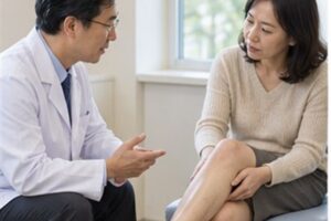 하지정맥류 레이저 수술비용, 검사와 치료재료를 함께 비교하세요 2 하지정맥류 레이저 수술비용 상담과 비용 확인 장면