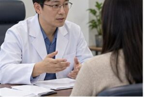 코막힘 수술비용 상담과 비용 확인 장면