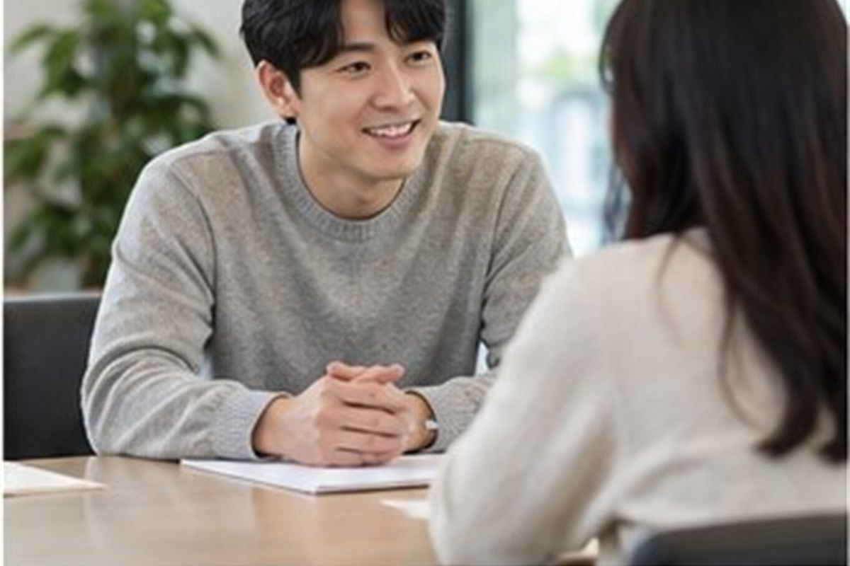 후견인 변경신청 검사 또는 절차 준비 장면