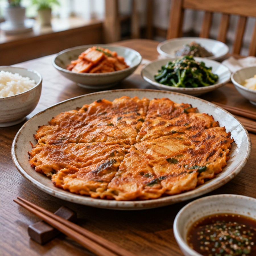 김치전 레시피, 반죽 비율과 바삭하게 굽는 순서 3 김치전 레시피 준비 체크