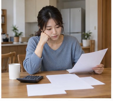 양육비 직접지급명령, 월급에서 바로 받기 전 알아둘 조건 1 가정 식탁에서 양육비 입금 내역을 살펴보는 보호자