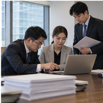 본사에서 지점 폐지 기록을 갱신하는 회의