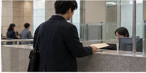 이행권고결정 이의신청, 2주를 놓치면 어떻게 될까 3 법원 민원 창구에 이의신청을 제출하는 장면