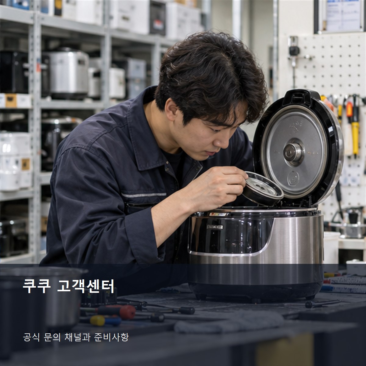 쿠쿠 고객센터 공식 문의 안내 사진