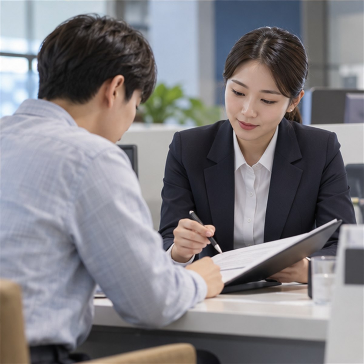 우리카드 고객센터 관련 현장 사진