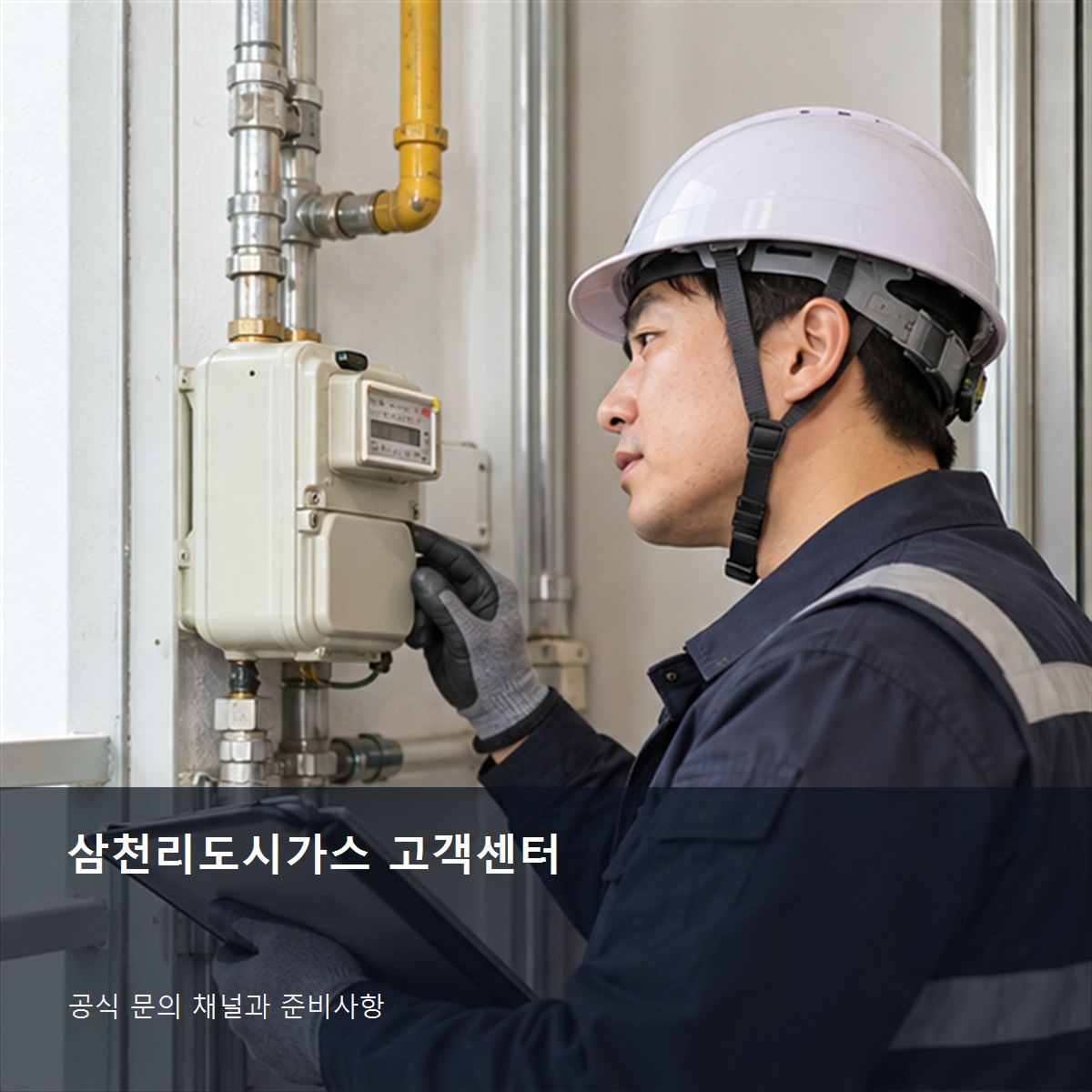 삼천리도시가스 고객센터, 요금·전출입·안전 문의 채널 구분 2 삼천리도시가스 고객센터 공식 문의 안내 사진