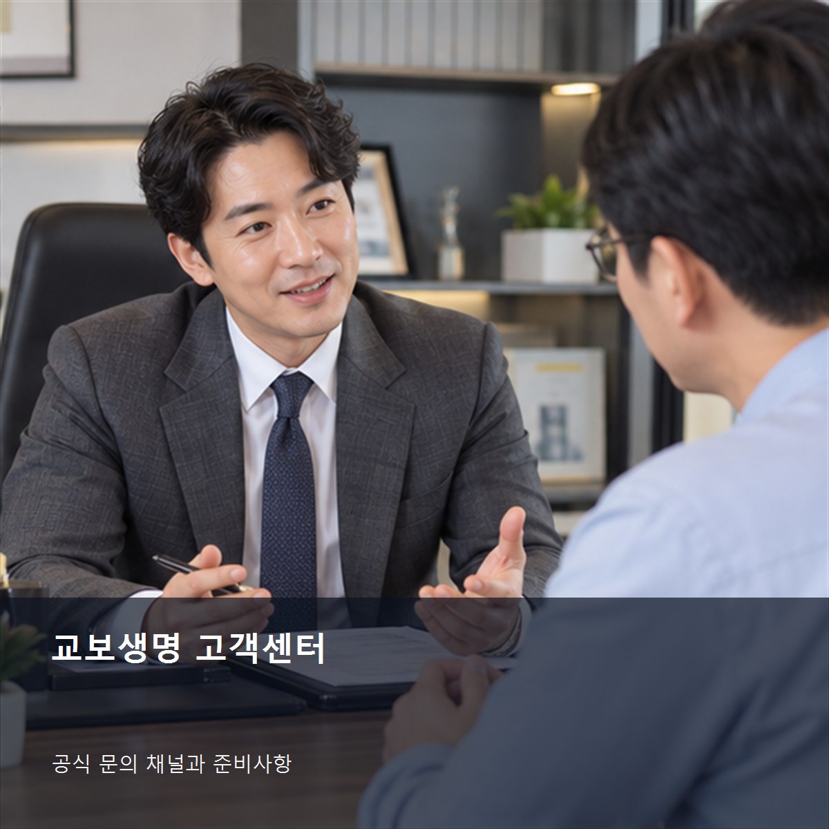 교보생명 고객센터, 분실·계약·증명서 문의 채널 구분 2 교보생명 고객센터 공식 문의 안내 사진