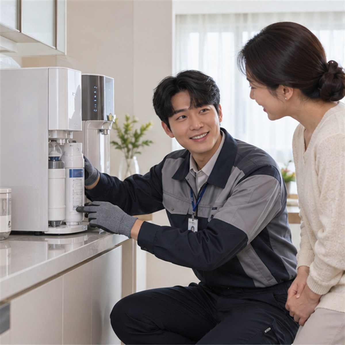 교원웰스 고객센터, 제품 모델·A/S·수리 접수 확인 순서 1 교원웰스 고객센터 관련 현장 사진