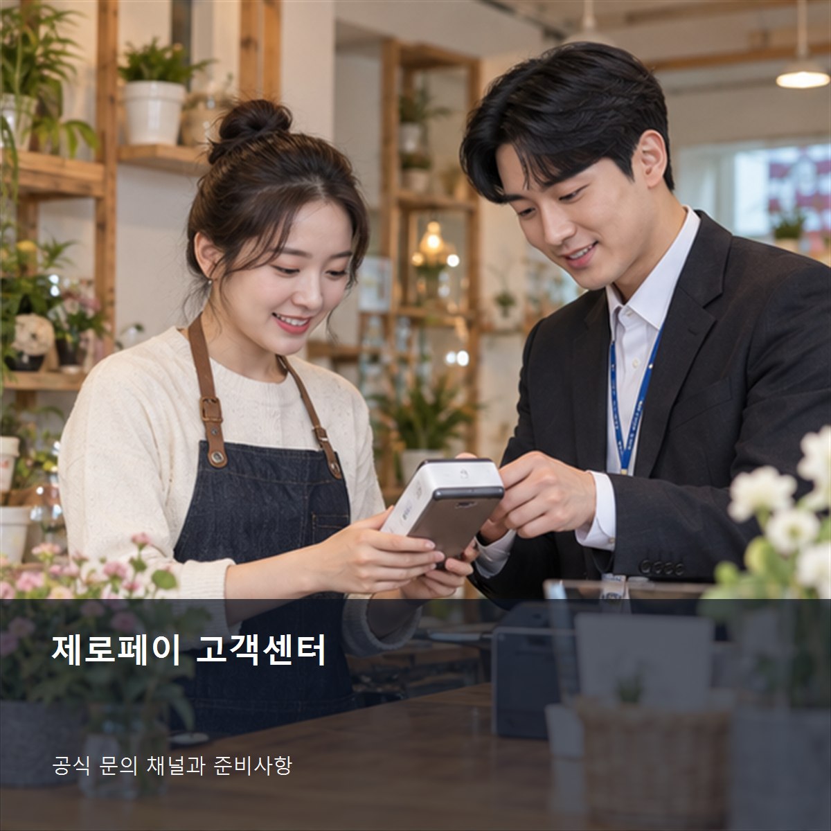 제로페이 고객센터, 상담·전자민원·증명서 문의 순서 2 제로페이 고객센터 공식 문의 안내 사진