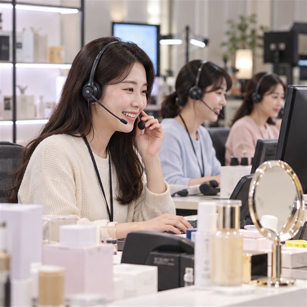 GS홈쇼핑 고객센터 관련 현장 사진