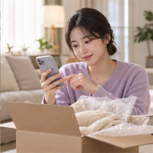 테무 고객센터 관련 현장 사진