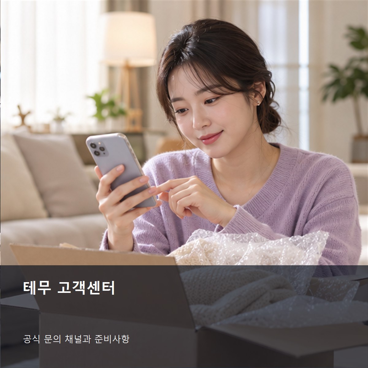 테무 고객센터 공식 문의 안내 사진
