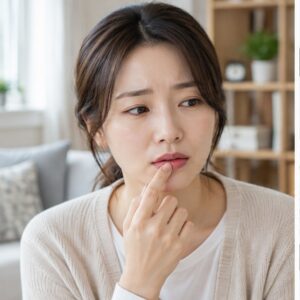 입술 저림 원인 관련 실사 이미지
