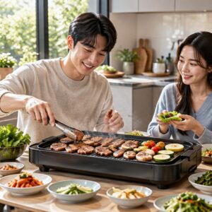 전기그릴 관련 실사 이미지