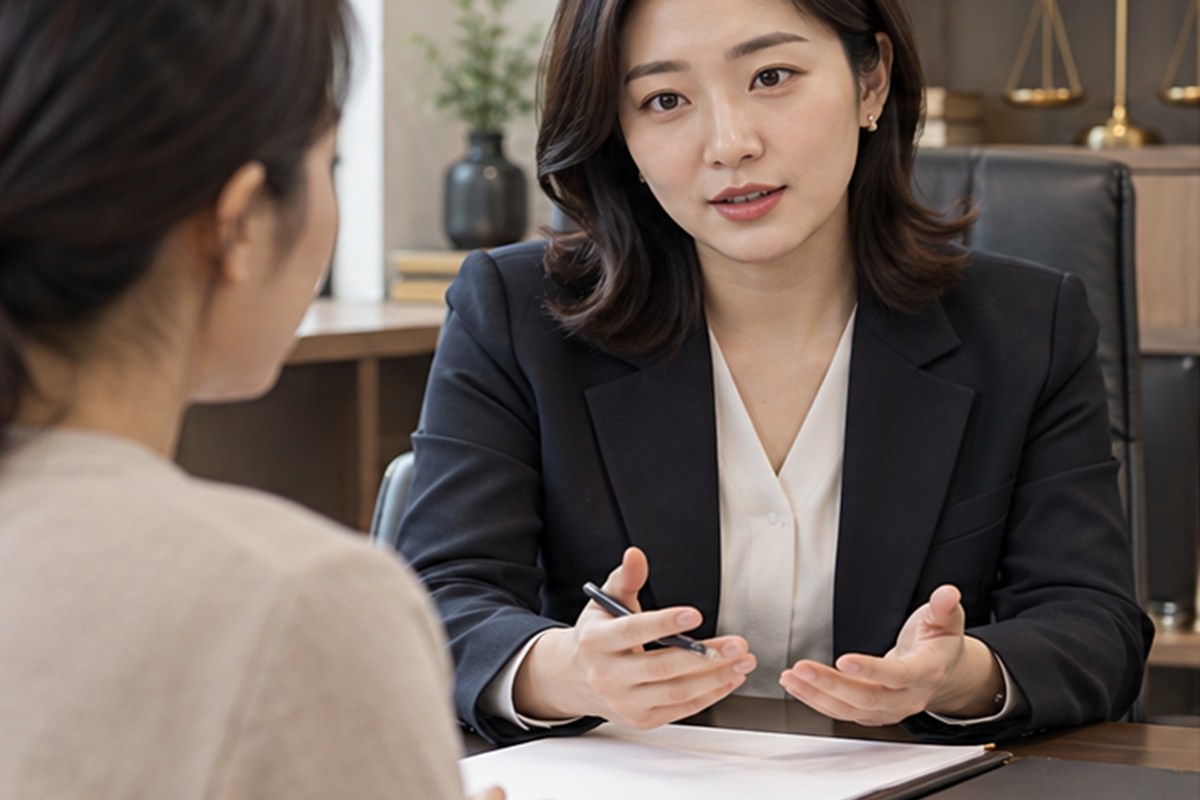 양육비 소송 변호사 비용 상담 장면
