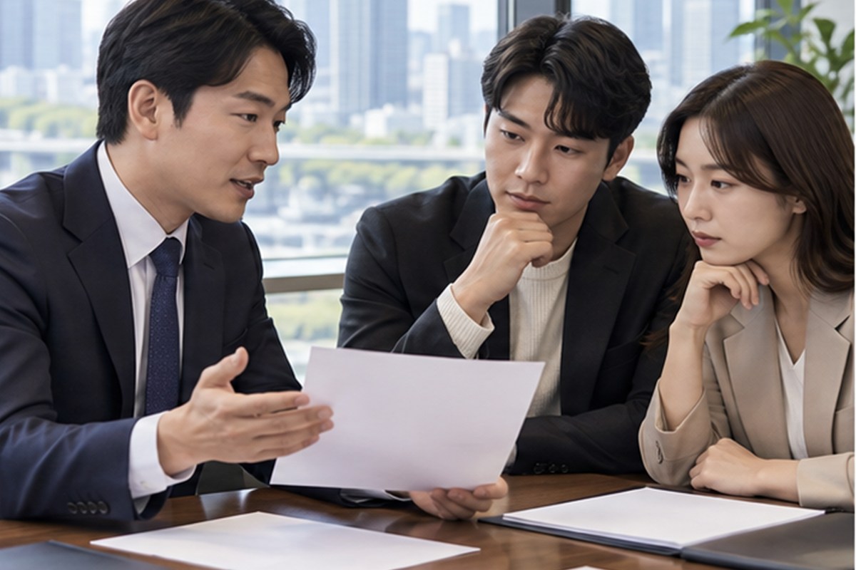 증자등기 비용 상담 장면