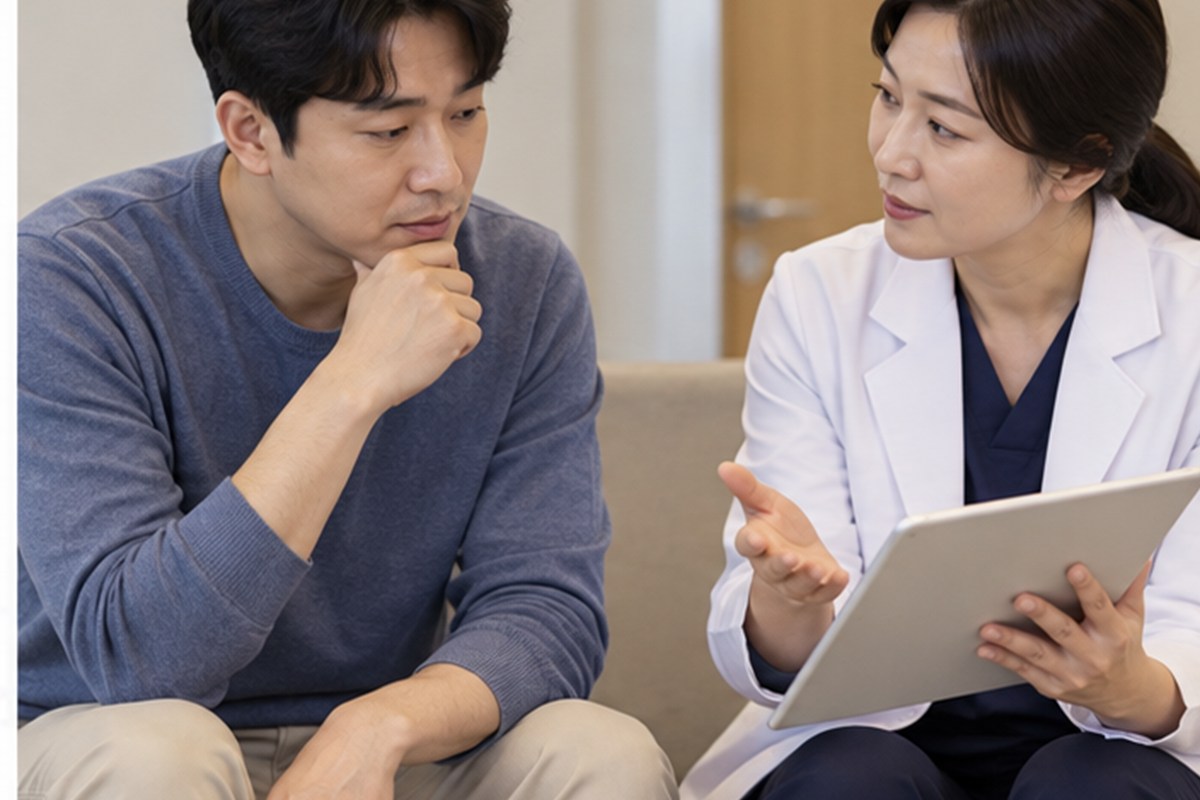 항문농양 수술비용, 검사·치료 방식과 입원 항목을 나눠 보세요 3 항문농양 수술비용 치료 선택지를 설명하는 장면