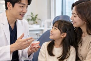 소아치아교정 비용, 장치 제작과 치료기간·유지비까지 비교하세요 4 소아치아교정 비용 진료 상담 장면