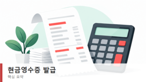 현금영수증 발급 방법, 10만원 의무발행과 자진발급 5일 4 현금영수증 발급 의무와 10만원 기준
