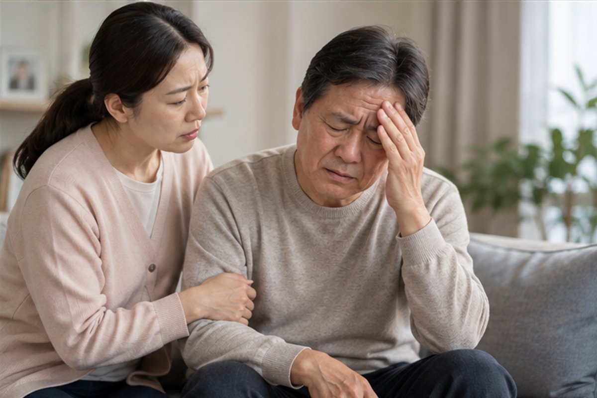 뇌졸중 전조증상, 검사결과와 증상을 함께 보는 기준 1 뇌졸중 전조증상 관련 상황을 확인하는 사람
