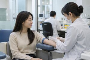 헤모글로빈 정상수치, 검사결과와 증상을 함께 보는 기준 4 헤모글로빈 정상수치 관련 상황을 확인하는 사람