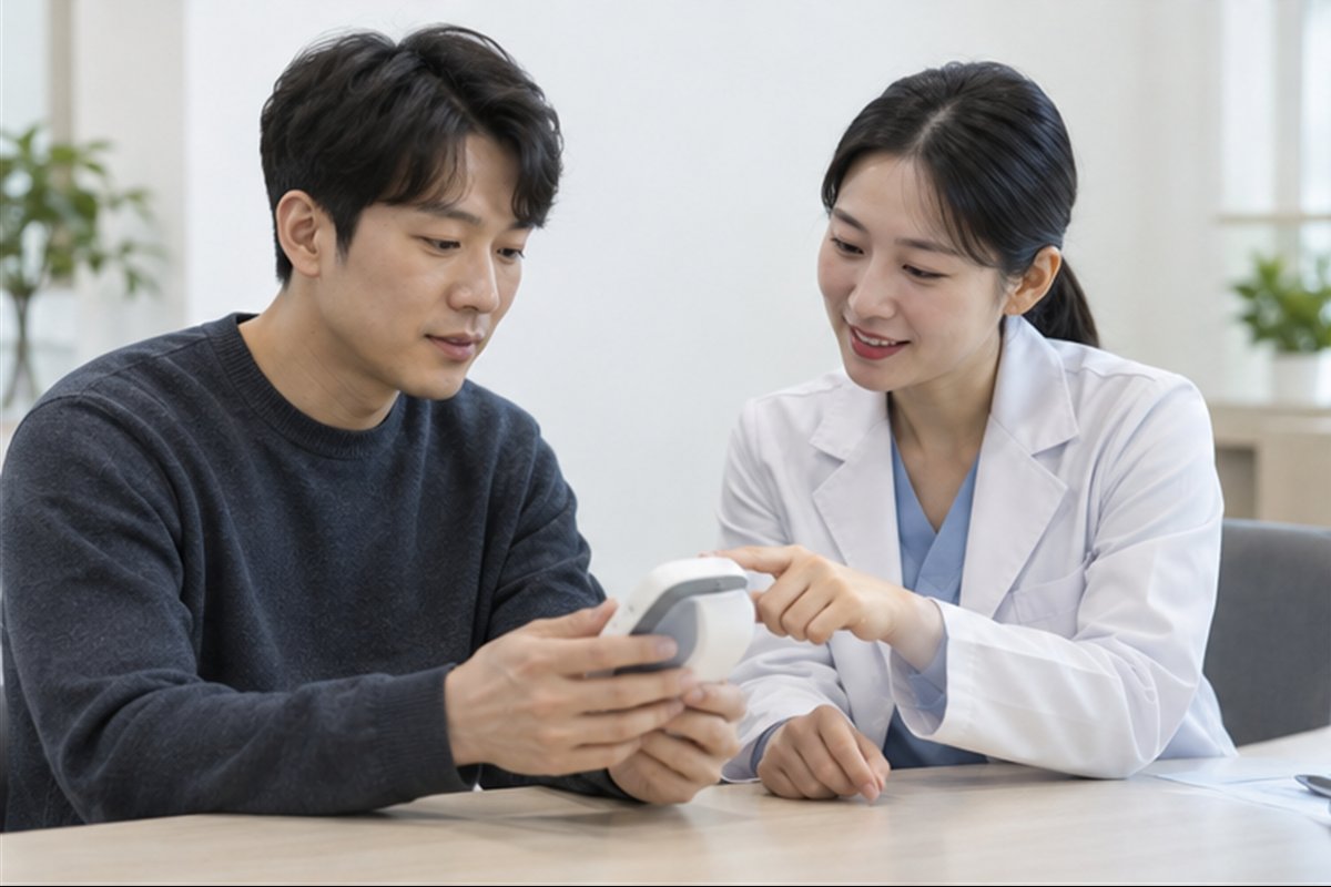 헤모글로빈 정상수치, 검사결과와 증상을 함께 보는 기준 3 헤모글로빈 정상수치 공식 절차를 상담하고 점검하는 모습