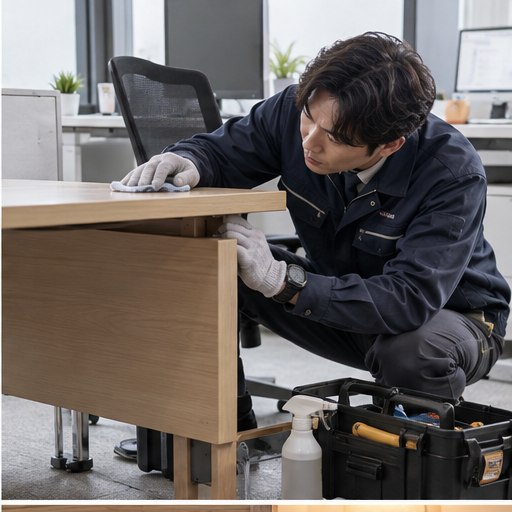 사무용책상 선택과 확인을 위한 실사 이미지 3