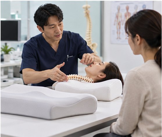 경추베개 선택과 확인을 위한 실사 이미지 2