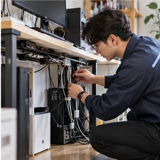 컴퓨터책상 선택과 확인을 위한 실사 이미지 3