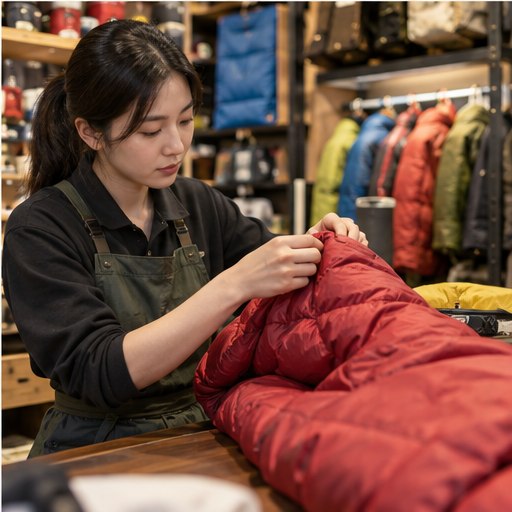 침낭 고르기, 계절·충전재·수납 크기 비교 3 침낭 선택과 확인을 위한 실사 이미지 3