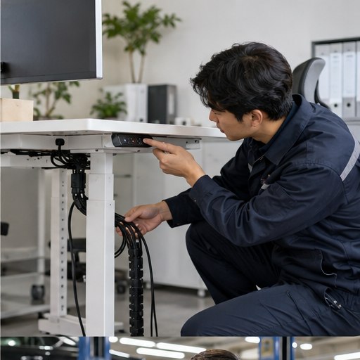 높이조절책상 선택과 확인을 위한 실사 이미지 3