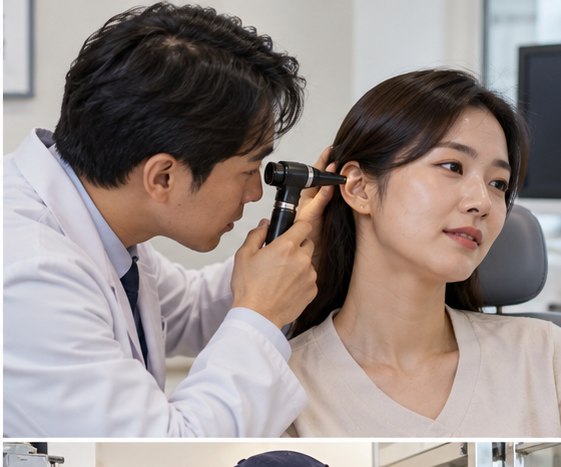 귀 이명 원인 선택과 확인을 위한 실사 이미지 3